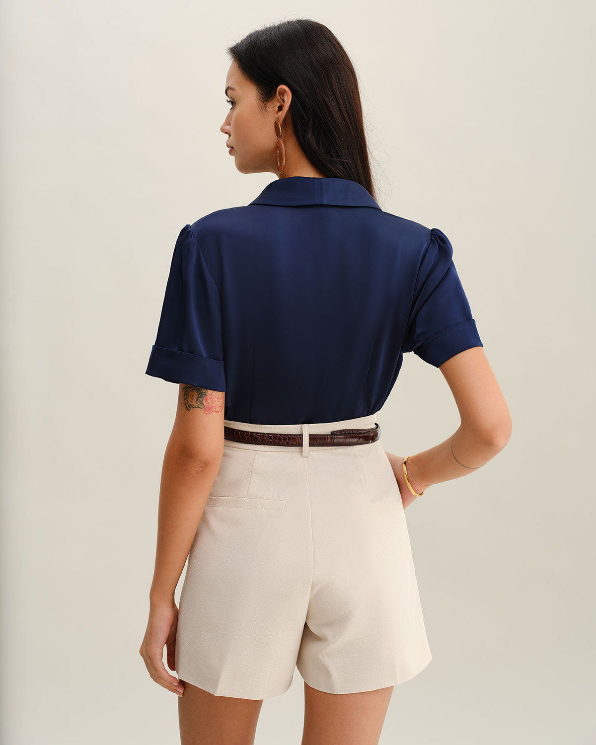 Anaïs Blouse – Satin Whisper